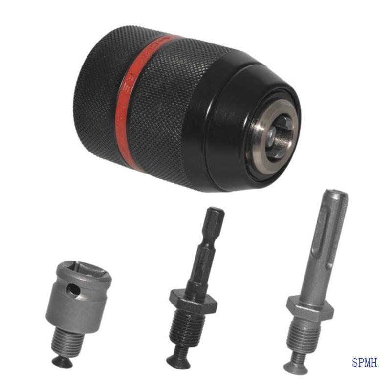 Self Locking Keyless Drill Chuck 1.5-13mm 1/2-20UNF 13mm Metal Drill Chuck Mount