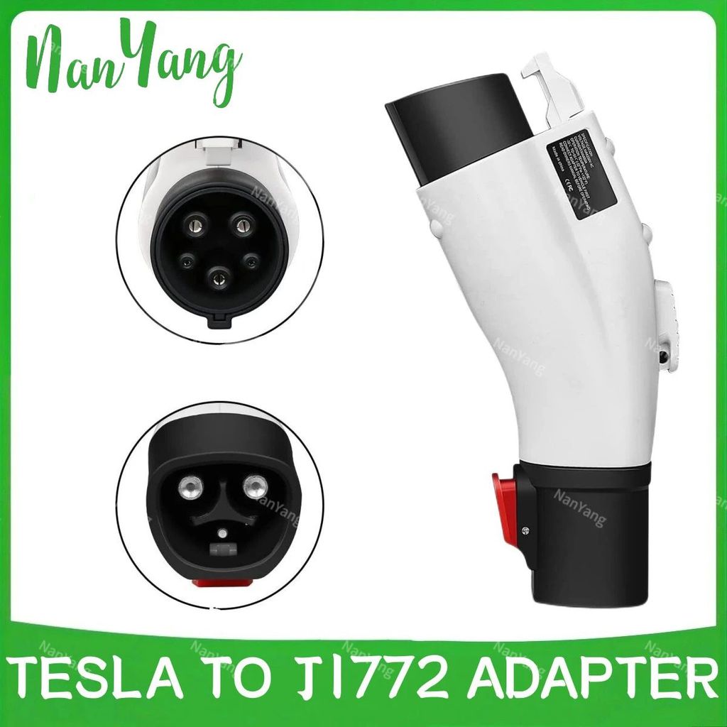 J1772 EVs อะแดปเตอร์สําหรับ Tesla รุ่น 3 YXS ถึง J1772 อะแดปเตอร์ชาร์จสูงสุด 48A 250V