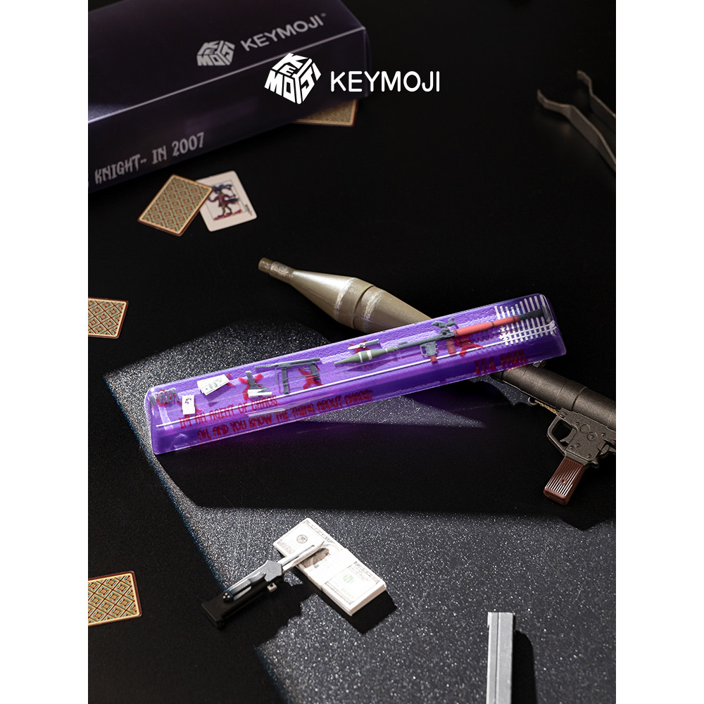 keycap ไทย keycap KEYMOJI Joker JOKER2025 Dark Knight เรซิ่นที่ไม่ซ้ํากัน Space Keycap wooting Night