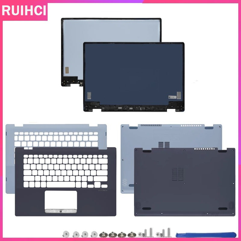 สําหรับ ASUS VivoBook 14 TP412 TP412F TP412UA SF4100 TP412FA แล็ปท็อปปกหลัง LCD/กรอบด้านหน้า/Palm Pa
