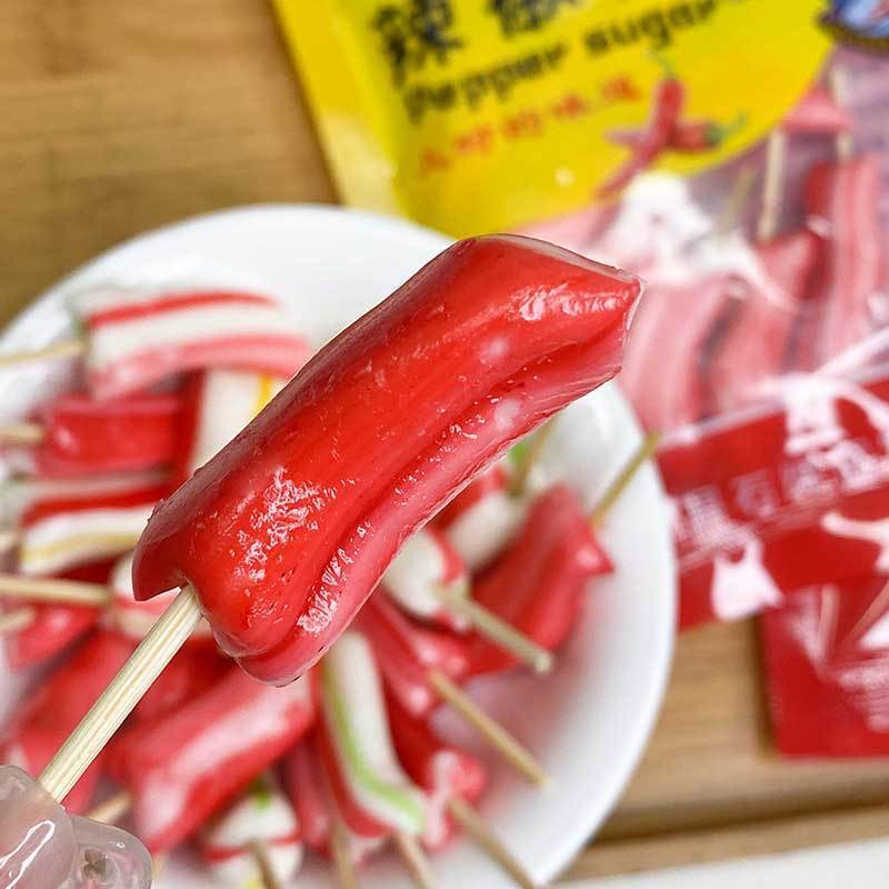 Chili Candy Oldhood Nostalgic Snacks Anhui Anqing พิเศษ 26/4/1