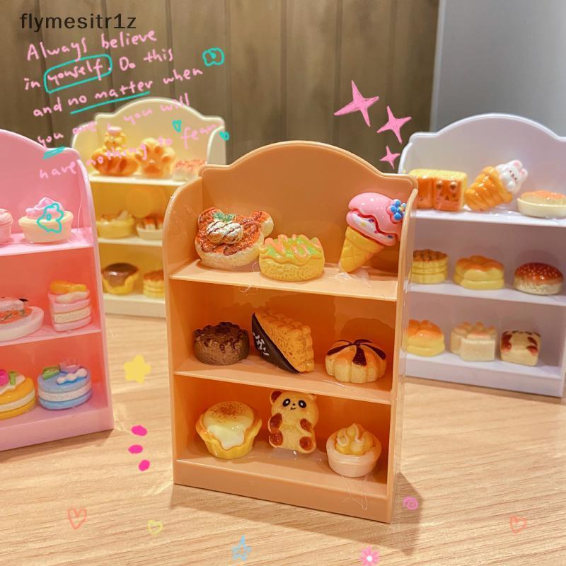 FF 1:12 Dollhouse Miniature ซูเปอร์มาร์เก็ตชั้นวางขาตั้ง Ra ฉากตกแต่งของเล่นตุ๊กตา House อุปกรณ์เสริ