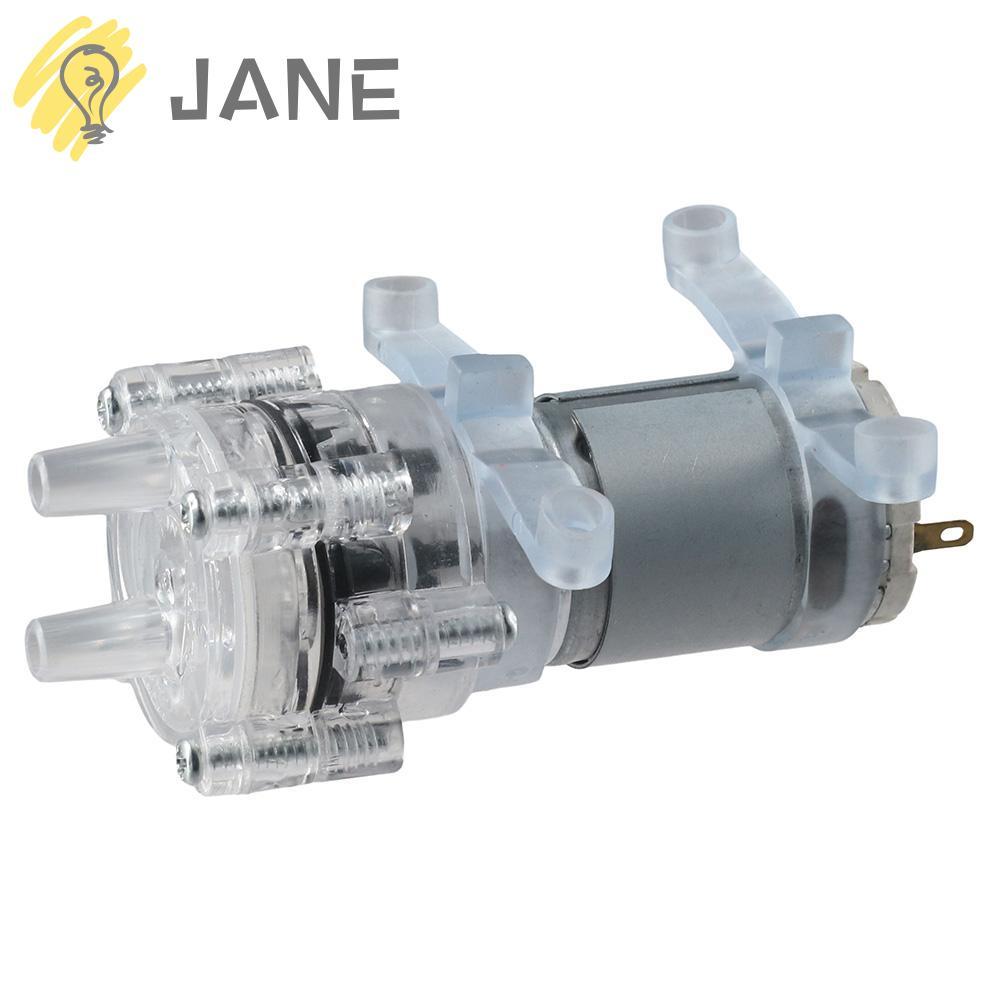 JANE ปั๊มไดอะแฟรม,เครื่องใช้ในบ้าน DC 6V ถึง 12V Self Priming, การไหลเวียนของน้ํา R385 EK1970 โครงกา