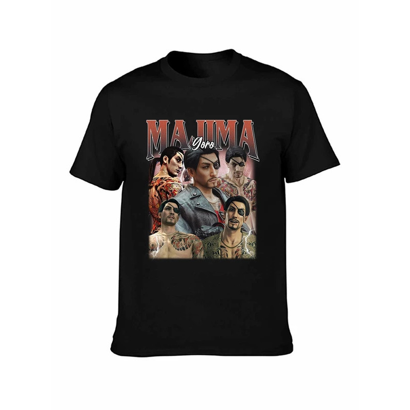 เสื้อยืดวินเทจ Limited Goro Majima ของขวัญสำหรับผู้หญิงและผู้ชาย เสื้อยืดยูนิเซ็กส์ GL07