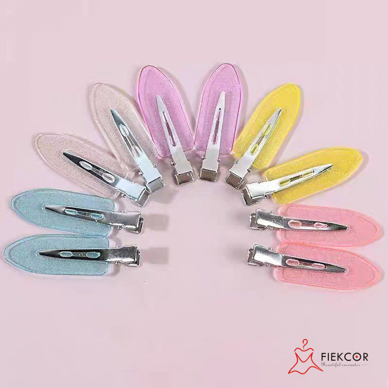 1บาท กิ๊บ INS สไตล์แฟชั่นที่มีสีสันเป็ดบิลคลิปสีโปร่งใสเงาเรียบคลิปเครื่องประดับผมสำหรับสาวๆผู้หญิง