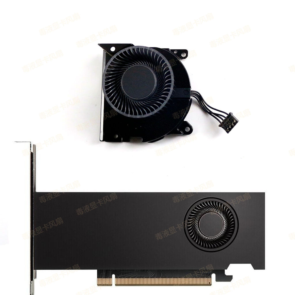 [Radiator] กราฟิกการ์ด Invida NVIDIA/PNY RTX A2000 พัดลมเทอร์โบ BAPC0420R2U-001 ใหม่ล่าสุด