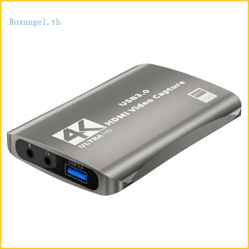 4K Capture Card for Streaming USB 3.0 Video Capture Card 1080P 60FPS Recorders