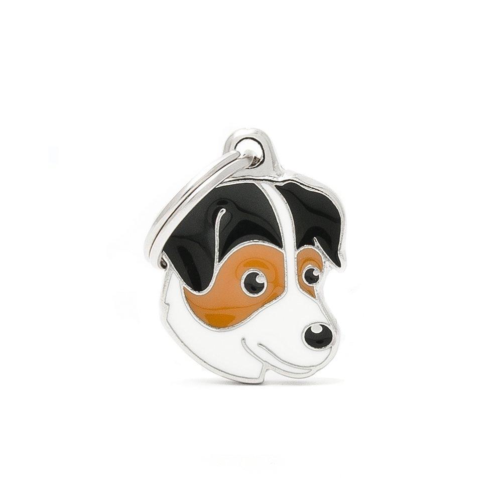 ID TAGS TRICOLOUR JACK RUSSEL