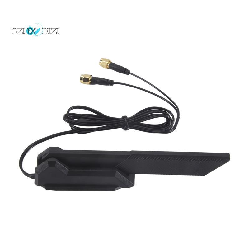 Gzhxdiizi1 ชิ้น WiFi 6E เสาอากาศพลาสติกสีดําสําหรับ B660 H670 M13H Z690 เมนบอร์ด