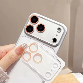 กล้องป้องกันฟิล์มสำหรับ iPhone 17 Pro Max 17 Pro 16 15 14 13 12 11 12promax 16promax Air 13 Mini เลนส์ด้านหลังเต็มรูปแบบ