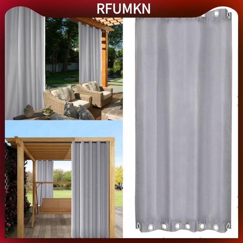 [rfumkn] Solid Outdoor Blackout Curtains Modern Window Curtains for Garden ผ้าม่านหนา