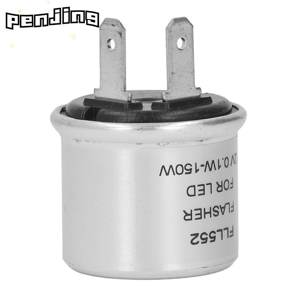 PENJING LED Flasher, เปลือกอลูมิเนียม 12V LED Flasher Relay, การใช้พลังงานต่ํา FLL552 150W LED Flash
