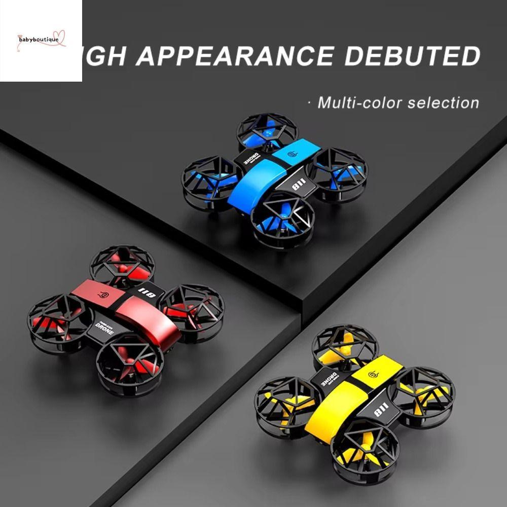 เครื่องบิน RC ขนาดเล็ก 360° หมุนแบบพกพา พร้อมไฟโดรนของเล่นตกแต่งบ้าน ชาร์จได้