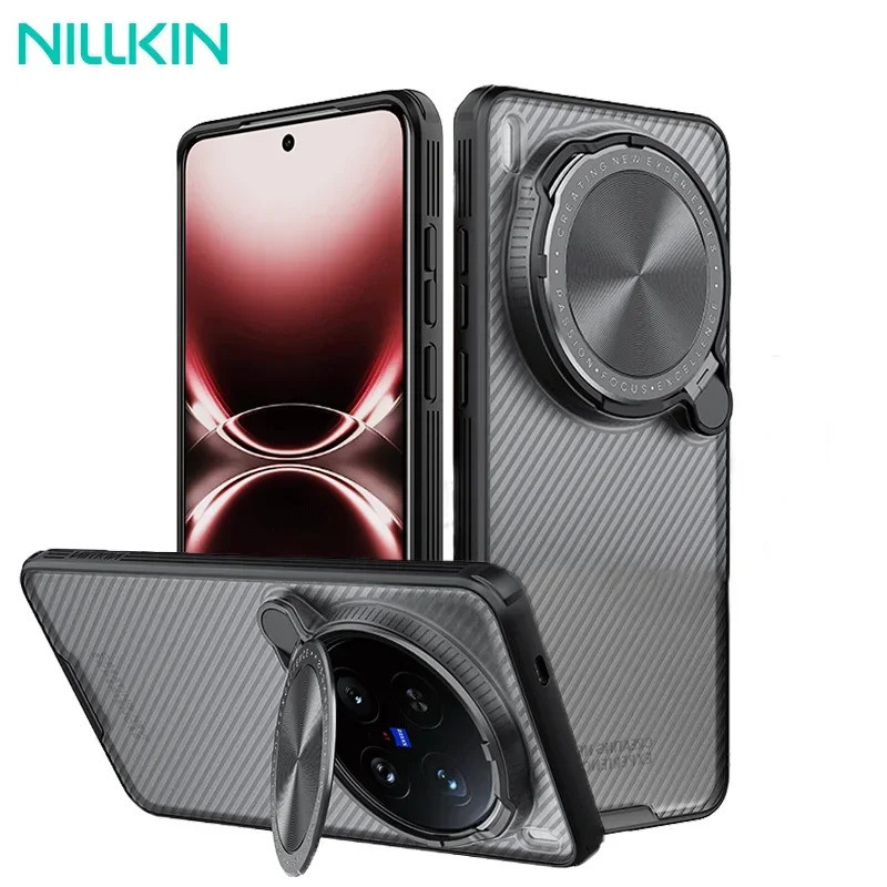 NILLKIN สําหรับ Vivo X200 Ultra Case CamShield Prop พร้อมเลนส์ป้องกัน TPU Soft Edges กันกระแทกปกหลัง