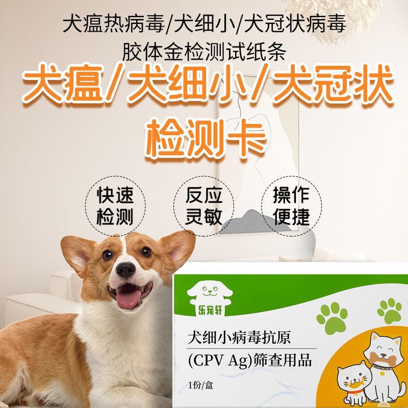 สุนัขกระดาษทดสอบ Fine กระดาษทดสอบ Plague Fine ขนาดเล็ก Plague Test กระดาษสุนัข cpv Corona Puppy ccv 