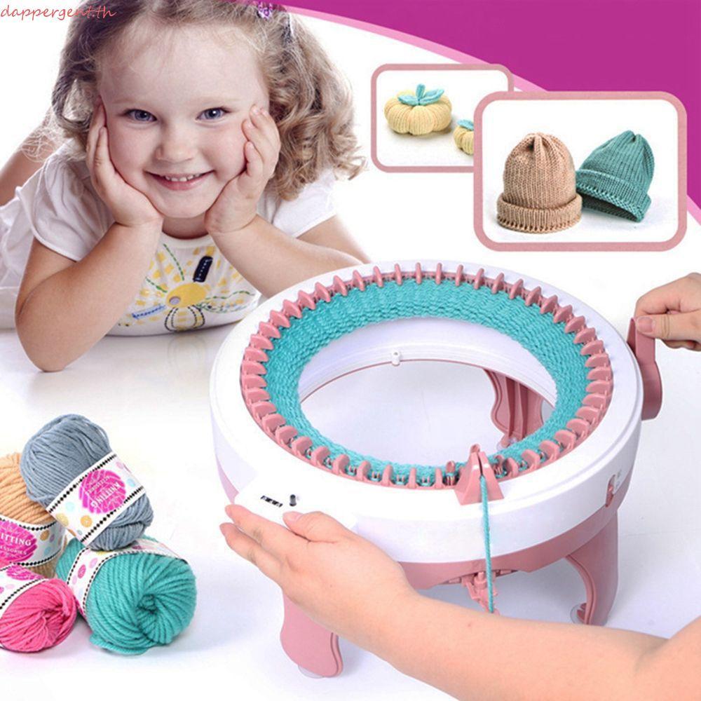 DAPPERGENT ถักผ้าวูล|Knit Loom Hand-Loom DIY 48 เข็มผ้าพันคอถุงเท้า Creative ถัก Artifact