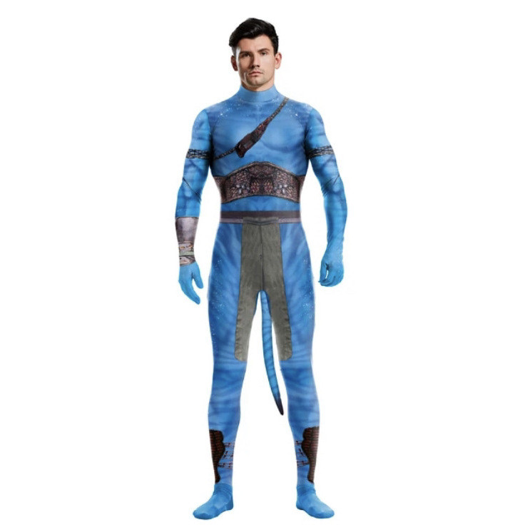ชุดคอสเพลย์ Avatar 2 แบบ Superhero สำหรับผู้ใหญ่ พร้อมถุงน่องลายภาพยนตร์