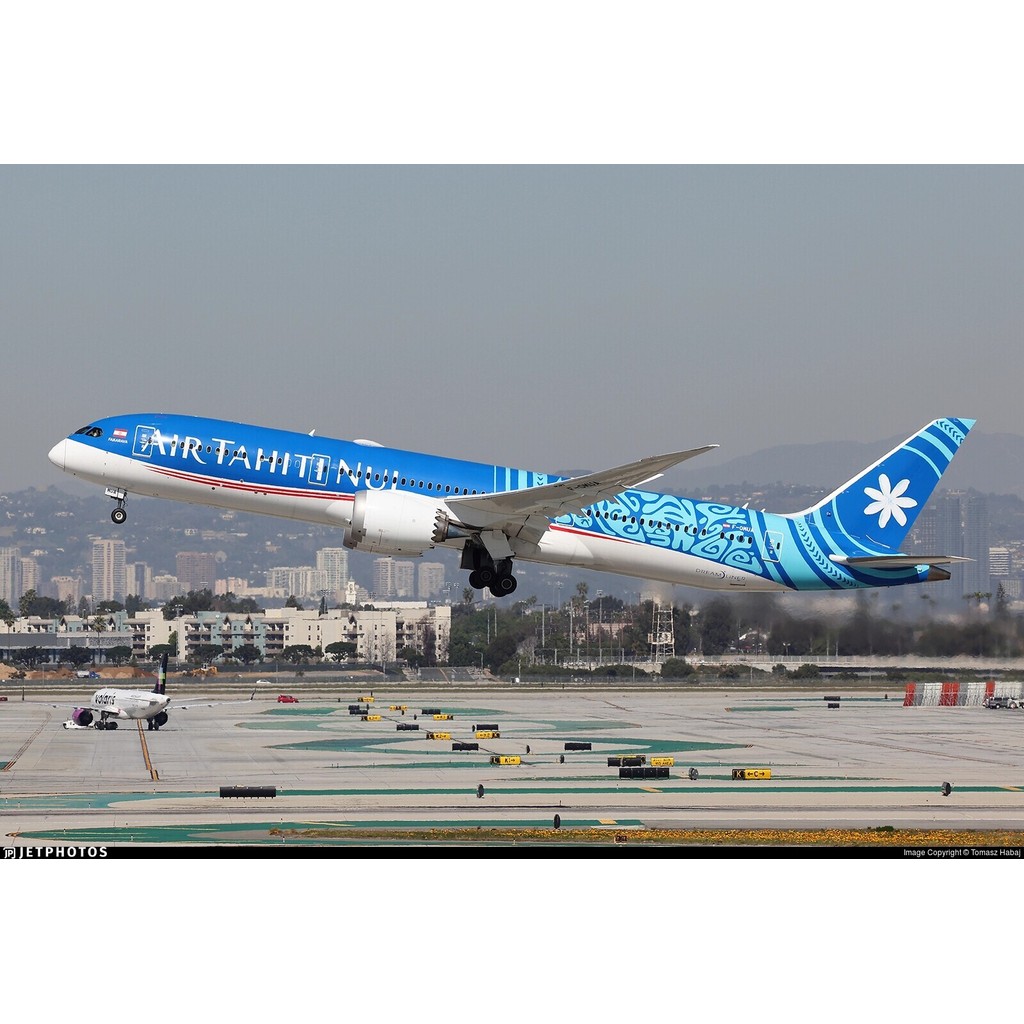 #1:: : รุ่น 400#PH大溪地航空787- 9 F-OMUA