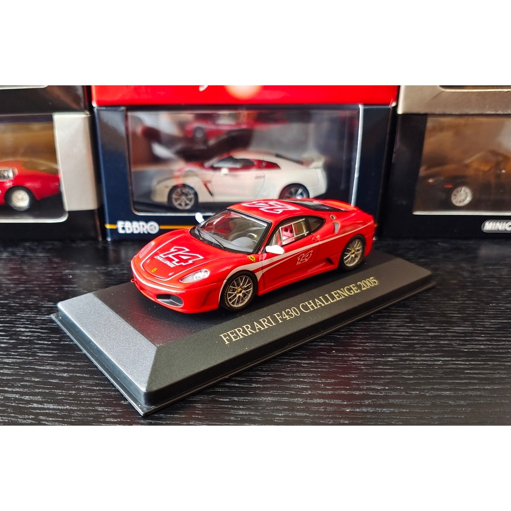 Ixo 1/43 รถรุ่น Ferrari 430 Supercar ฝาครอบจัดส่งเสียหายขวาล้อ Sticky ด้านล่างซ้าย Wiper Root สี Dro