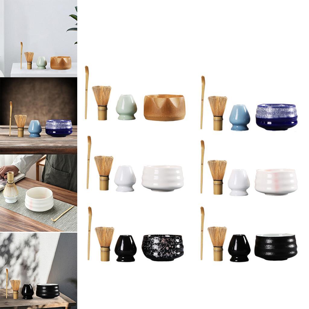 [mibum01eb] Tea Whisk Bowl House Hold Matcha Brush 4 สําหรับโต๊ะร้านอาหาร Home Room