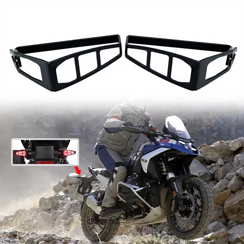 BMW F850GS/GS1250/F900XR/1300GS รถจักรยานยนต์ LED การปรับเปลี่ยนฝาครอบไฟเลี้ยวเกราะป้องกัน