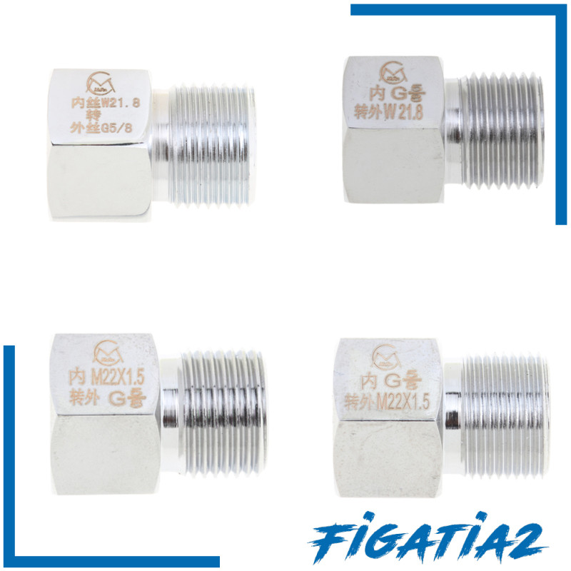 [Figatia2] Aquarium CO2 Tank กระบอกอะแดปเตอร์แปลง Bolt Nut สําหรับตัวควบคุม Co2, W21.8 ถึง G5/8 ,G5/