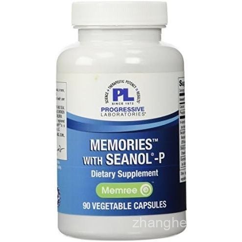 Progressive Labs Memories พร้อมอาหารเสริม Seanol-P 90 Count โดย Progressive Labs