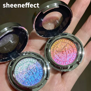 Sheen effect Optical Chameleon Series Highlight Eye Shadow Monochrome Exploding Glitter Piece Pearlescent Gradient Color Reendering Easy To Color Eye Shadow
