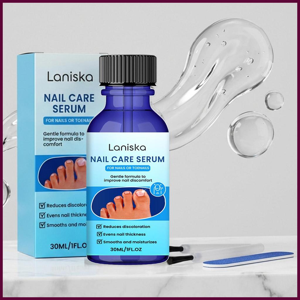 Nail Strengthener 30ml Hydrating Brightening Liquid Nourishing เล็บ Growth และ Strengthener สําหรับเ