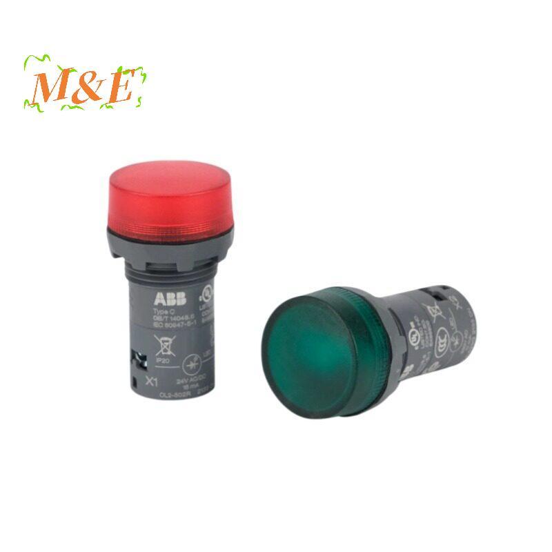 [M&E] ไฟแสดงสถานะสัญญาณ ABB CL2-502R CL2-502G CL2-502C CL2-502Y หลอดไฟ LED ทนทานสําหรับการประยุกต์ใช