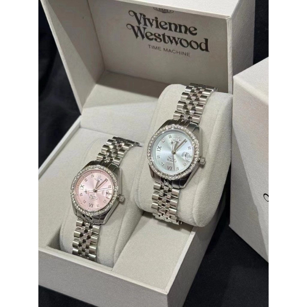 AUTHENTIC Vivienne Westwood VV317PKSL VV317LBLSL Ladies watch ราคา ถูกที่สุด ดีลบีเคเค แกลเลอรีภาพที่ 5