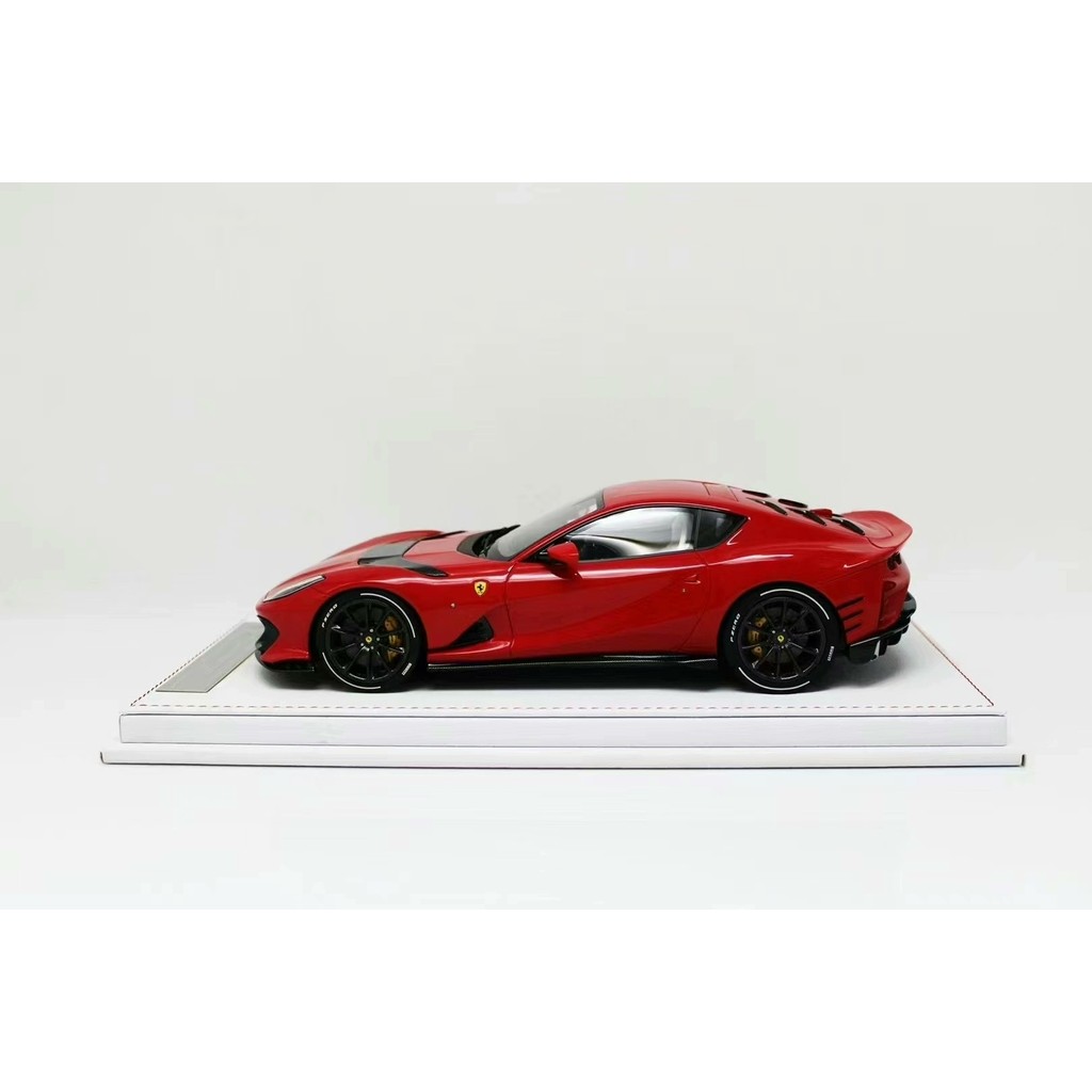 GL MODEL 1/18 Ferrari F812 โมเดลรถยนต์จําลองเรซิน 1.แดงล้วน2.สีแดงพร้อมพวงมาลัย3.สีเทาวิทยาศาสตร์ 4.