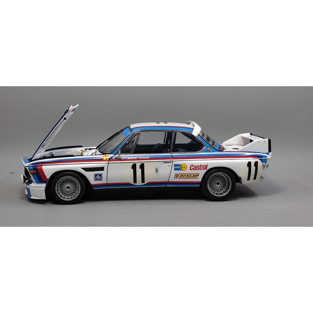 Autoart 1/18 Autoart bmw csl No. 3.0รถแข่งอัลลอย รุ่น ออโต้อาร์ท คลาสสิค บีเอ็มดับเบิลยู ไม่มีข้อบกพ