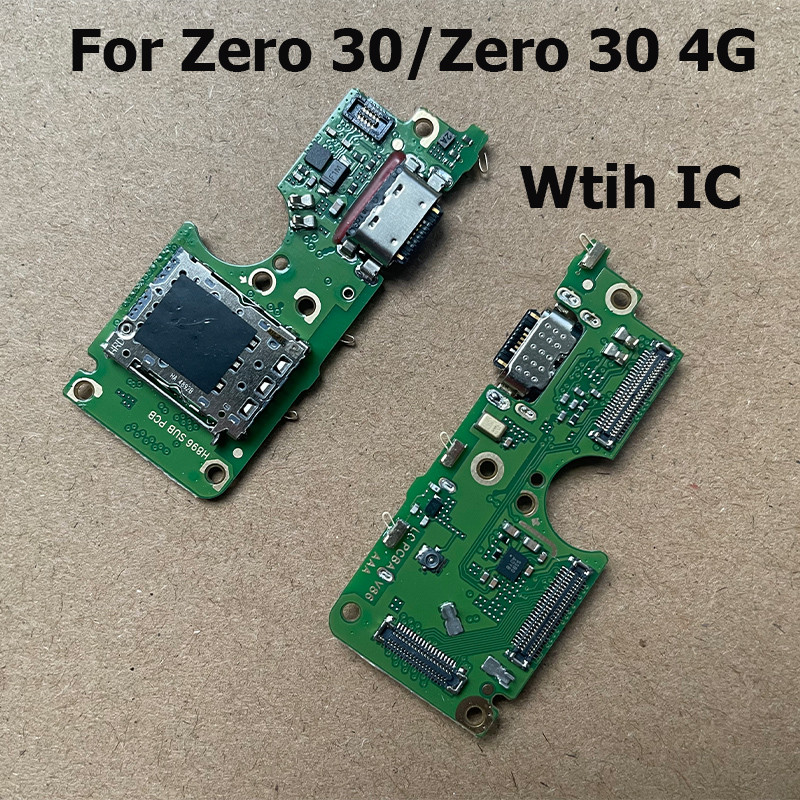JDT สําหรับ Infinix Zero 30 4G 5G USB Charger พอร์ต Dock Connector ปลั๊กชาร์จสาย Flex X6731 X6731B