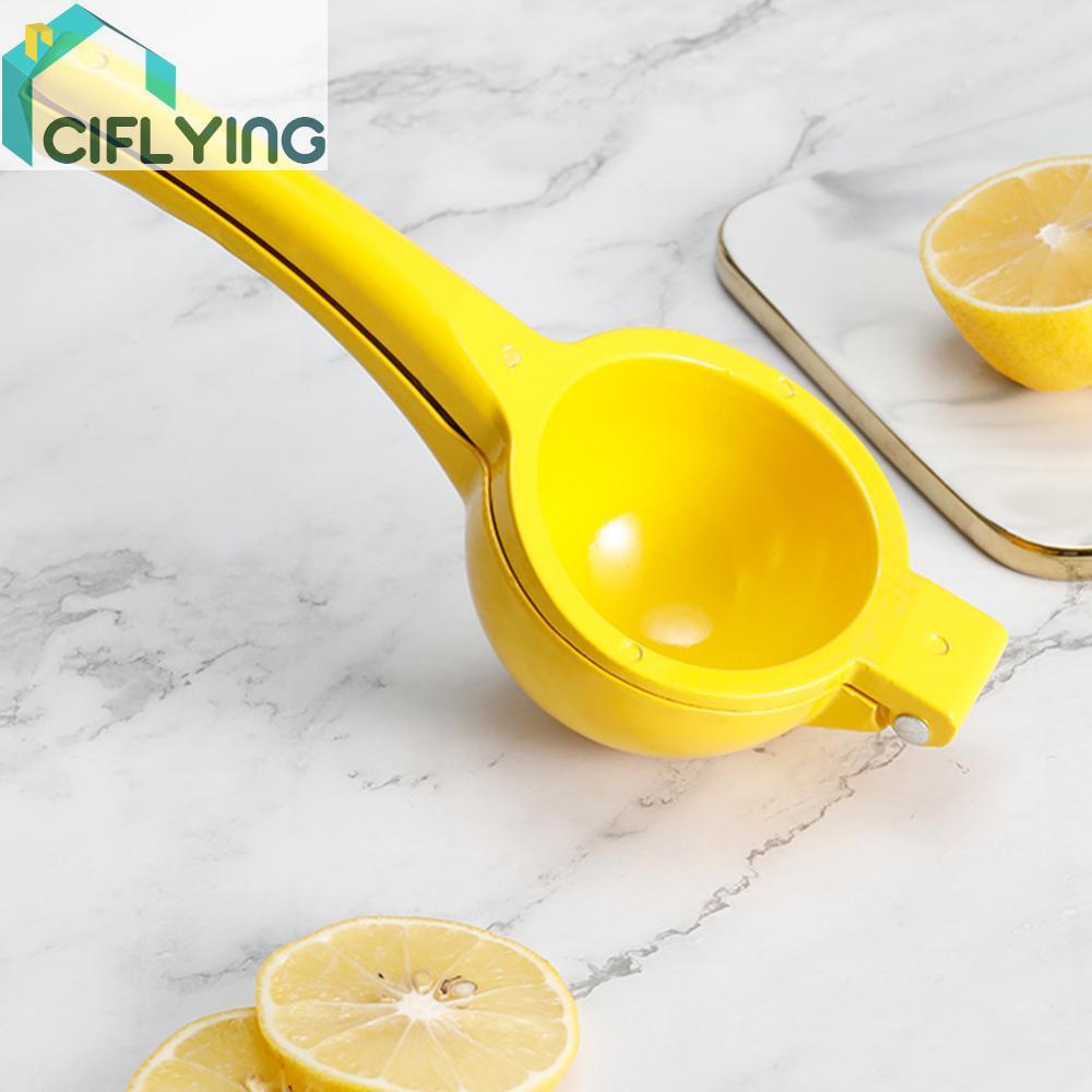 Lemon Squeezer เครื่องมือห้องครัวแบบพกพาทําความสะอาดง่าย Lemon Juicer Squeezer Easy-to-Use Hand Lemo