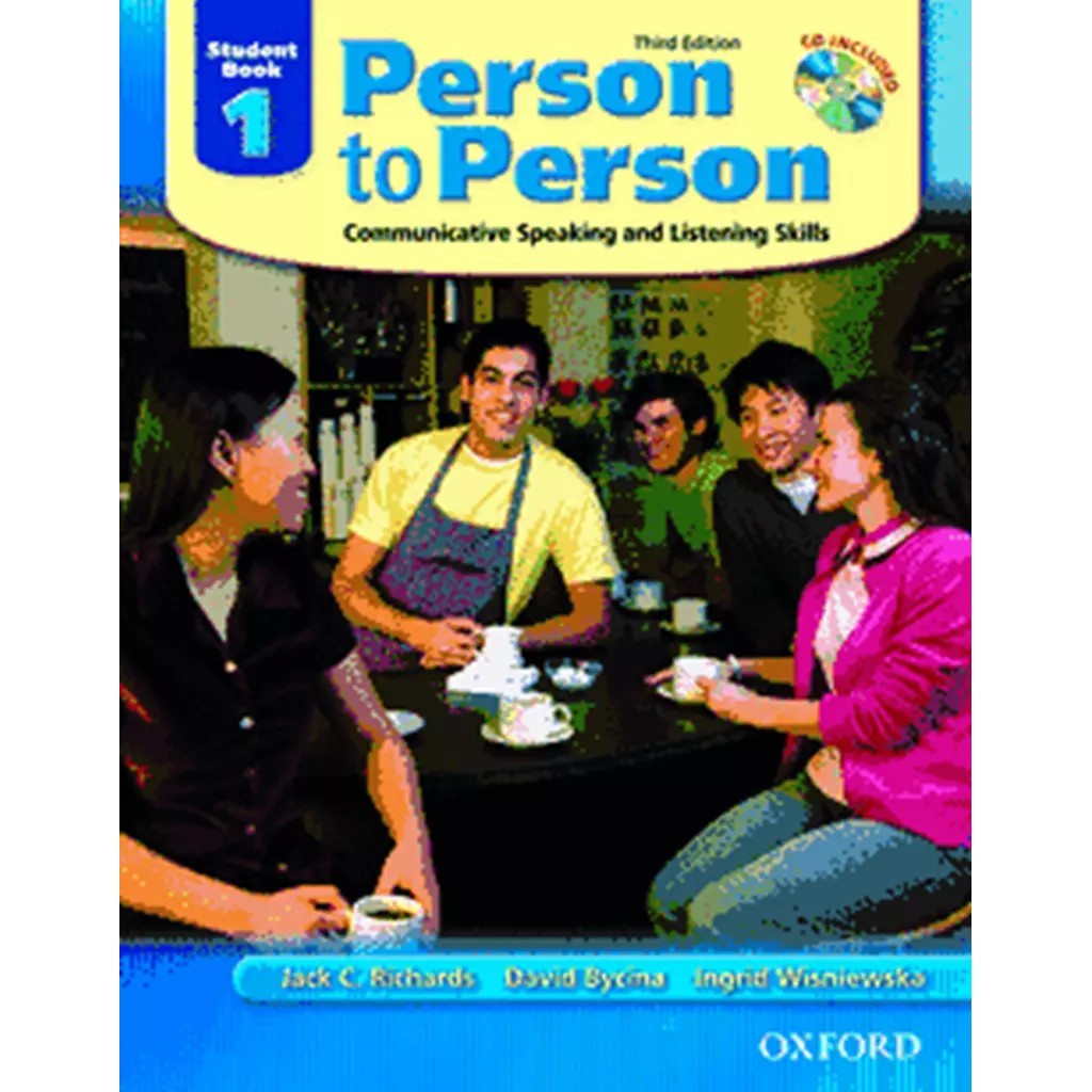 Bundanjai (หนังสือ) Person to Person 3rd ED 1 : Student's Book +CD (P)