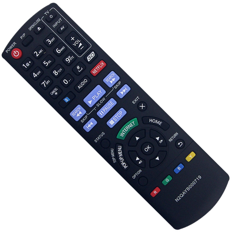 N2QAYB000719 เข้ากันได้กับสำหรับ Panasonic TV DMP-BDT220 DMP-BDT120 DMP-BDT20CP การควบคุมระยะไกล