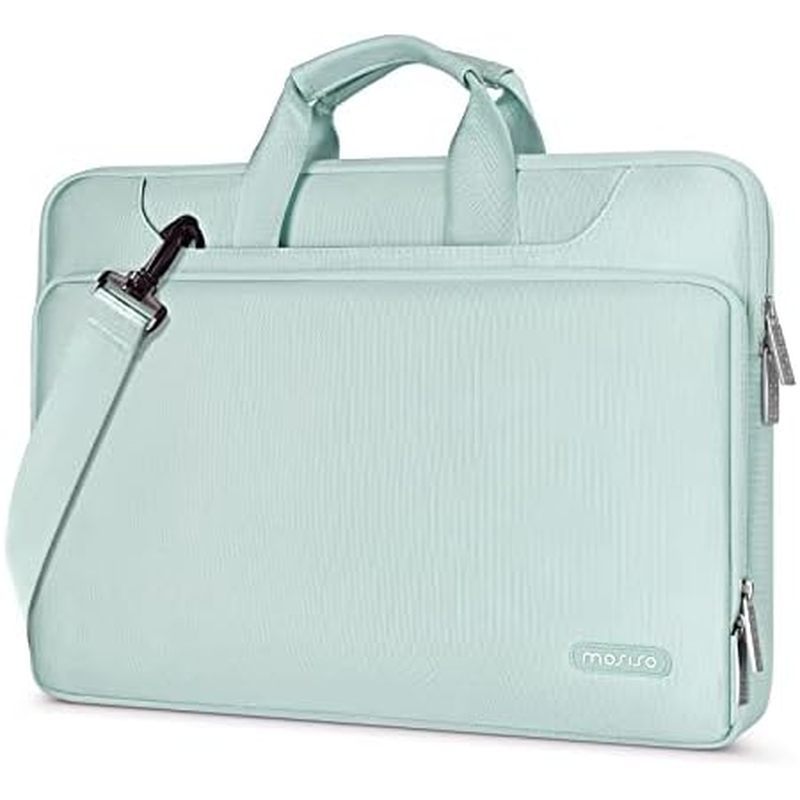 MOSISO 360 กระเป๋าแล็ปท็อปป้องกันสำหรับ 15.6 นิ้ว เหมาะกับ MacBook และโน๊ตบุ๊คยี่ห้อหลัก