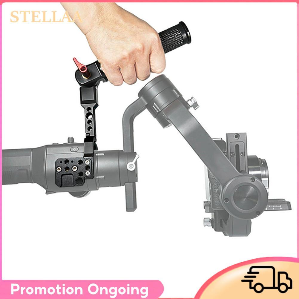 Stellaa Stabilizer Handle Grip 1/4 3/8 Mount อลูมิเนียมพับอุปกรณ์เสริมมือถือสำหรับ Ronin S/Ronin SC