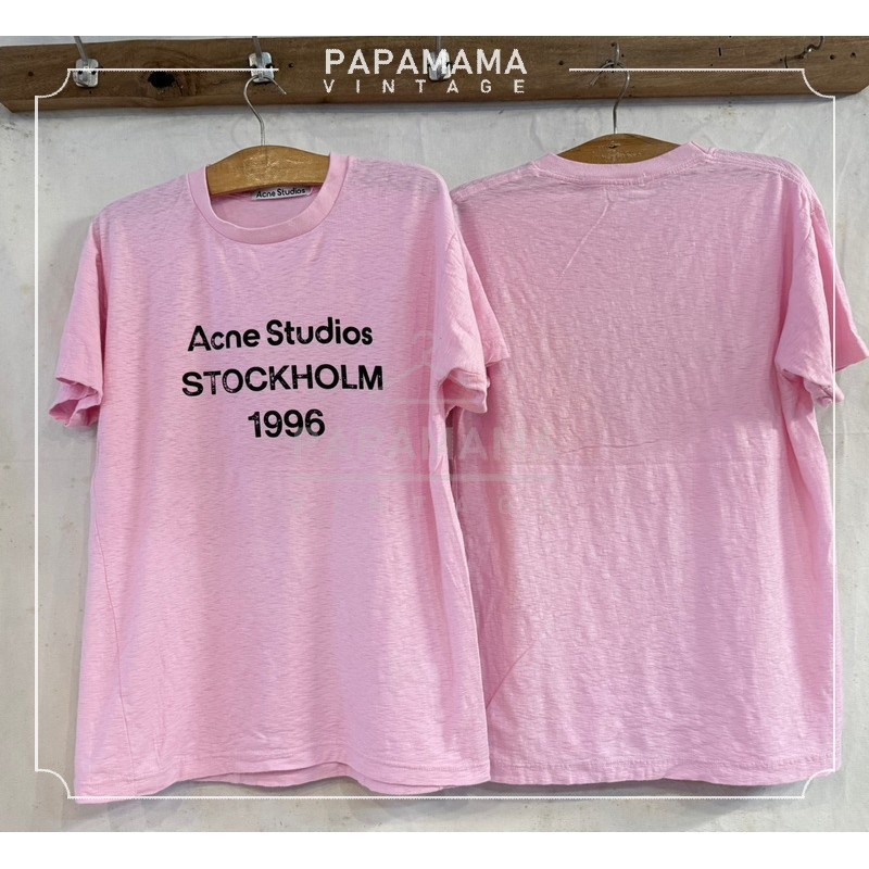 [ ล้านเสื้อ ] Acne Studios STOCKHOLM 1996 colored tag Acne Studios เสื้อวินเทจ เสื้อแฟชั่น