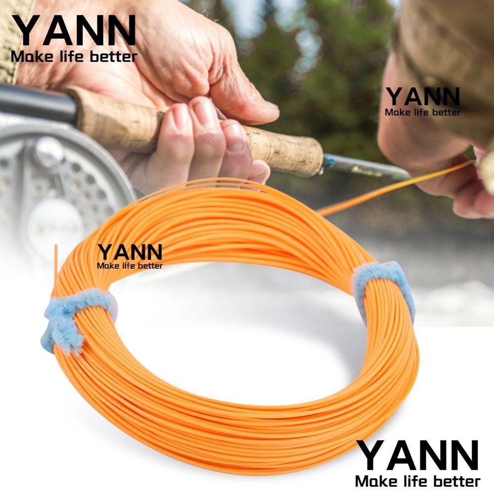 YANN Fly Line สายตกปลาไนลอน ทนทานหลายสี เหมาะสำหรับการตกปลาน้ำไหล ขนาด 3wt - 8wt