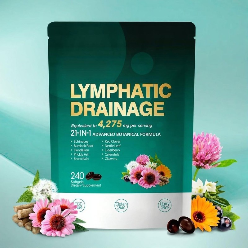 แคปซูลนิ่ม 240 แคปซูล TK 热กลุ่ม LYMPHATIC DRAINAGEA8/280A8//280 – โปรปัง