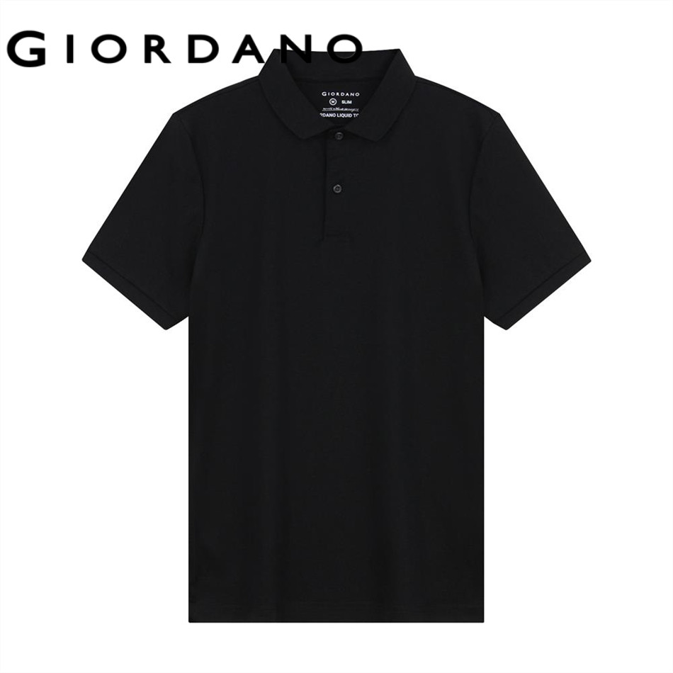 GIORDANO เสื้อโปโล Men's Slim Liquid Touch Polo 01016290