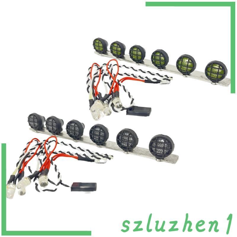 [Szluzhen1] อะไหล่ไฟหลังคา RC แทนที่สําหรับ MN86SK 99S D42 MN82 1/12 RC รุ่นรถ
