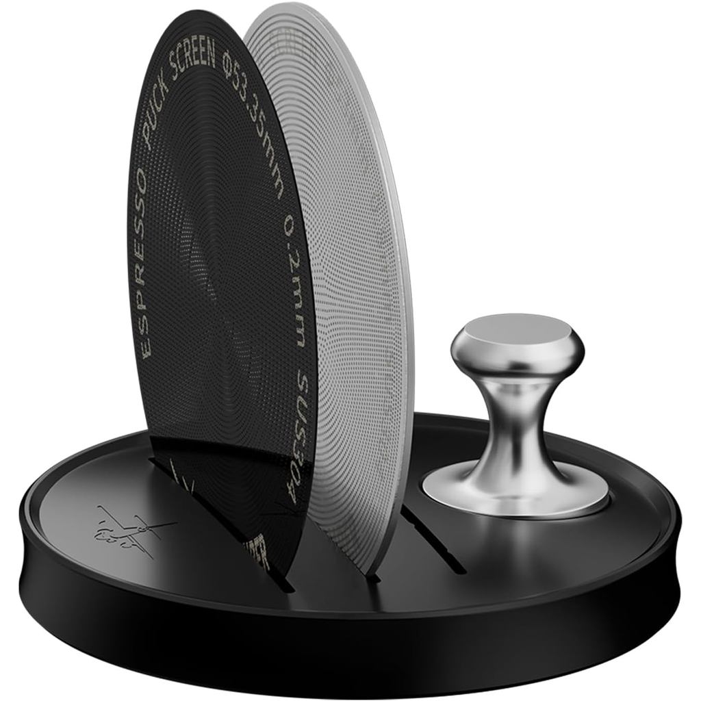 MHW-3BOMBER 54mm Espresso Puck Screen - 0.2mm Ultra Thin Espresso Puck - โลหะกรองกาแฟแบบใช้ซ้ําได้สํ