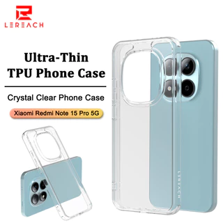 Lereach คริสตัลเคสโทรศัพท์ใสสําหรับ Xiaomi Redmi Note 15 Pro Note 15 Pro 4G Plus หมายเหตุ 15 Pro 5G Ultra-บางกันกระแทก | กันรอย