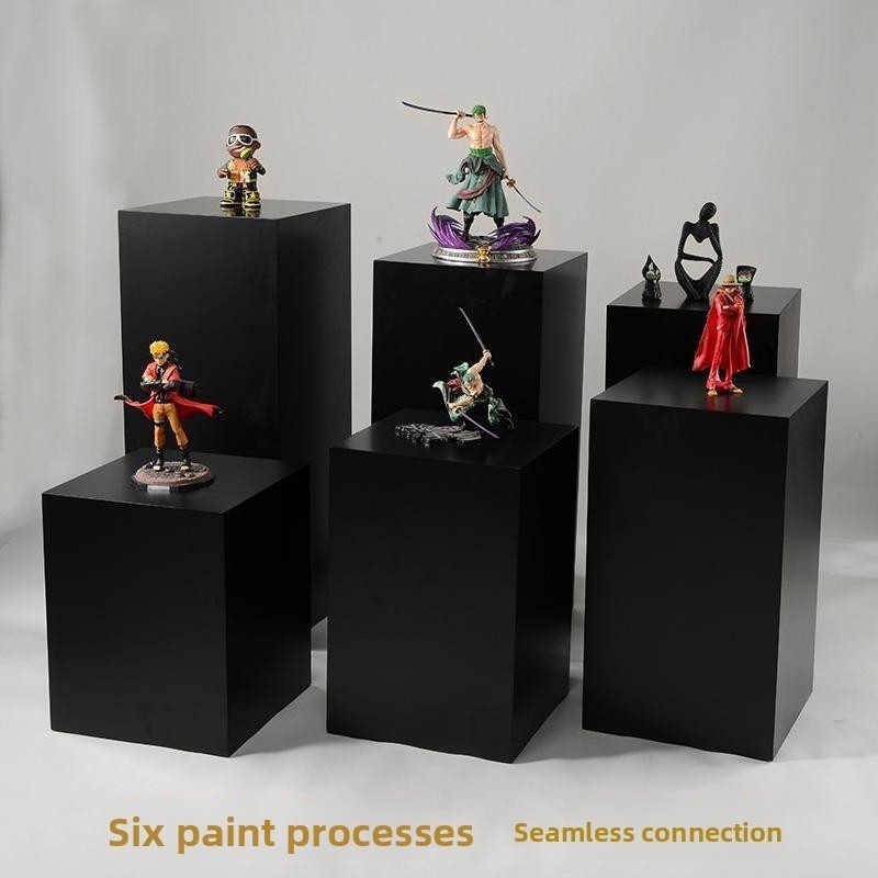 Flower shop display stand art showcase display clothing store booth decoration height increasing fig
