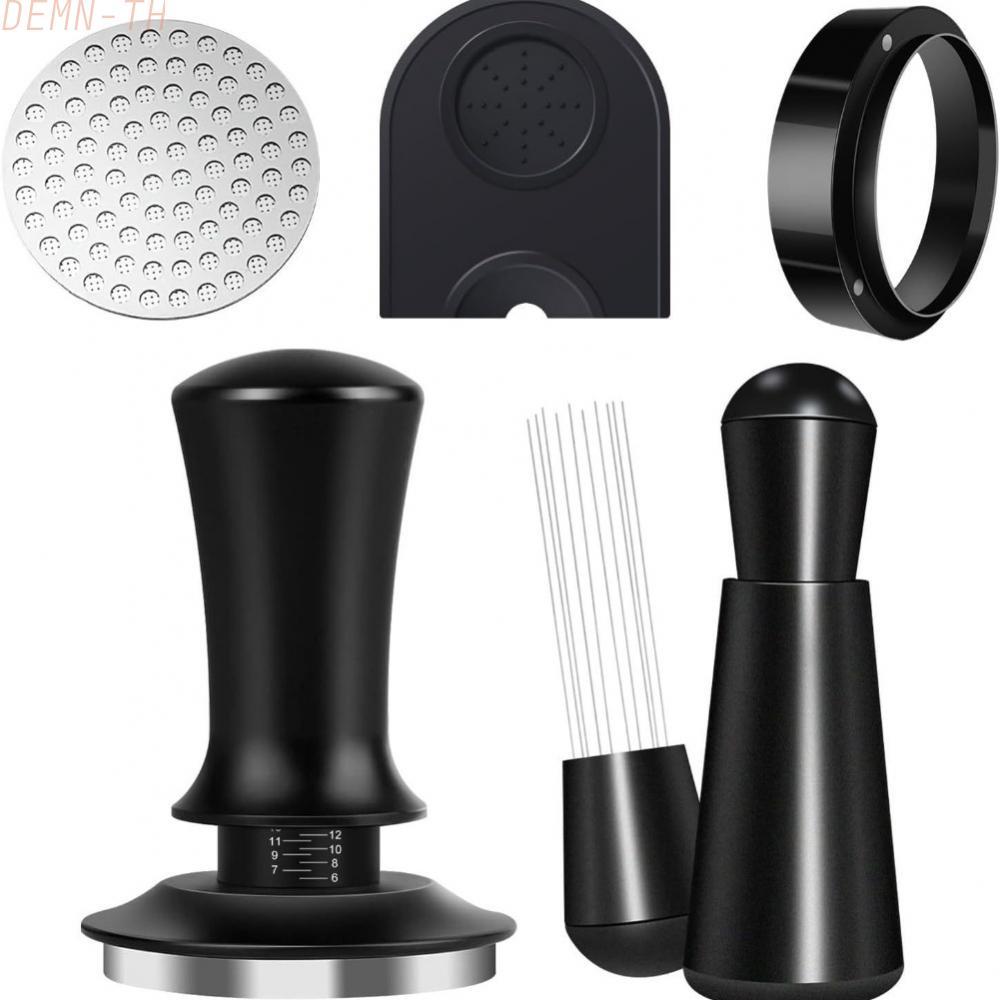 51mm Coffee Tamper Precision Scale Adjustment Consistent Pressure 5-piece Kit