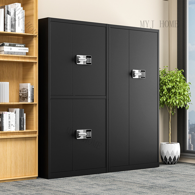 Confidential cabinet office password file cabinet fingerprint lock file cabinet thickened iron sheet