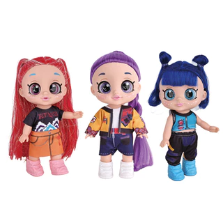 น่ารักการ์ตูนเพลง KPop Demon Hunters Action Figure Rumi Mira Zoeey ตุ๊กตา 23 ซม.เคลื่อนย้ายได้รูปของเล่นสําหรับของขวัญเด็ก